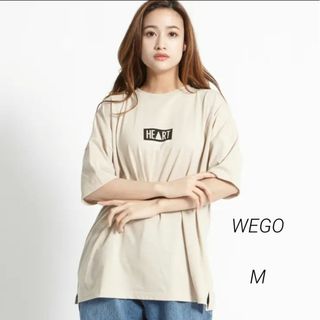 ☆WEGO☆Tシャツ☆半袖Tシャツ☆バックプリント☆オーバーサイズ☆