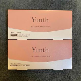 ユンス(Yunth)のユンス 生ビタミンC美白美容液 1ml×28包×2（医薬部外品）【おまけ付き】(美容液)