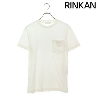 プラダ(PRADA)のプラダ  UJN677 トライアングルロゴポケットTシャツ メンズ S(Tシャツ/カットソー(半袖/袖なし))