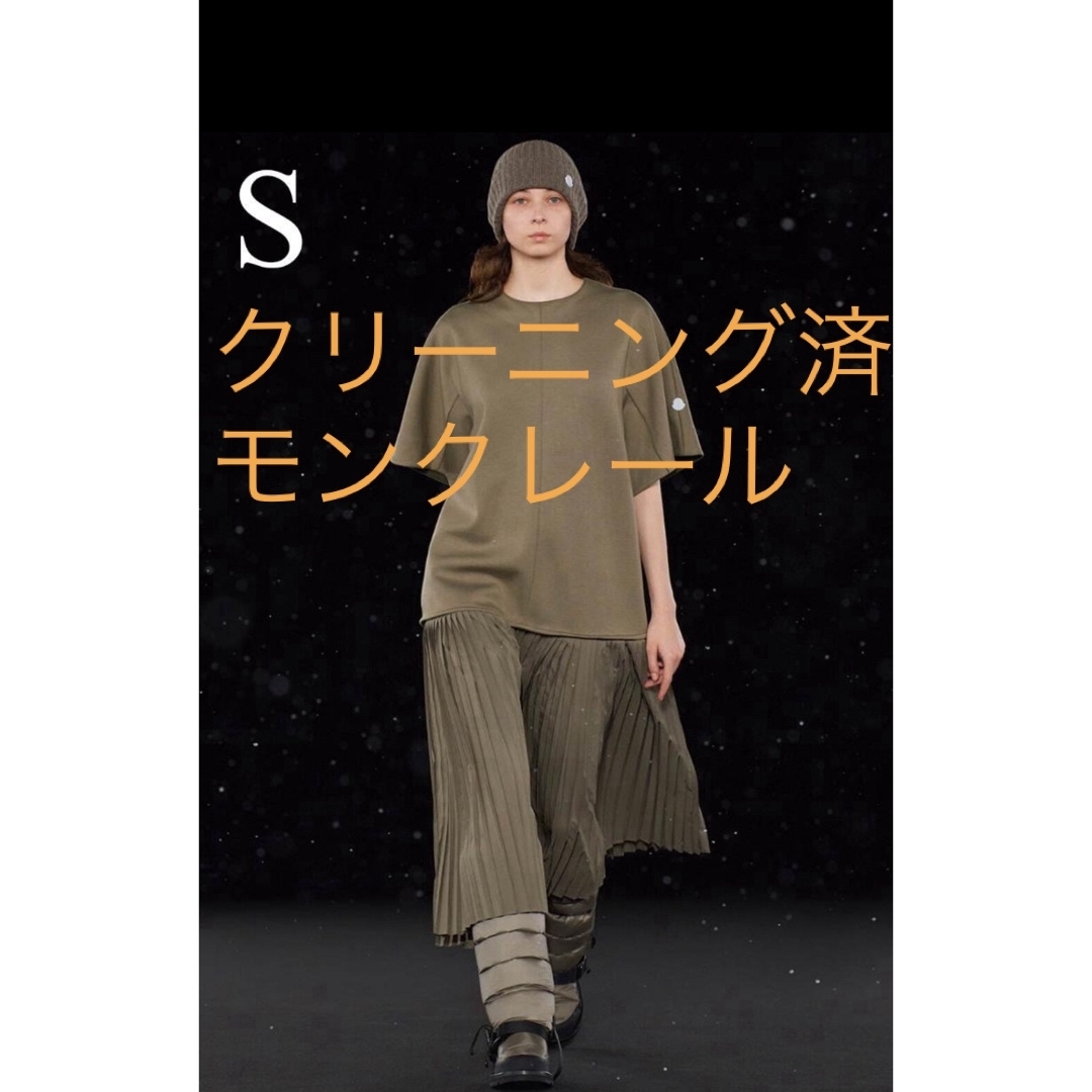 MONCLER - モンクレールワンピース 日本のMサイズ カーキの通販 MONCLER - モンクレールワンピース 日本のMサイズ カーキの通販