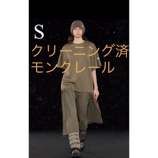 MONCLER - モンクレールワンピース 日本のMサイズ カーキの通販 MONCLER - モンクレールワンピース 日本のMサイズ カーキの通販