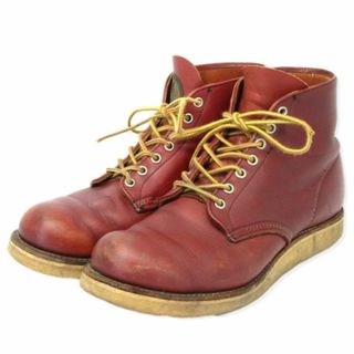 レッドウィング(REDWING)のレッドウィング ラウンドトゥ 8166 半円犬タグ 35003169(ブーツ)