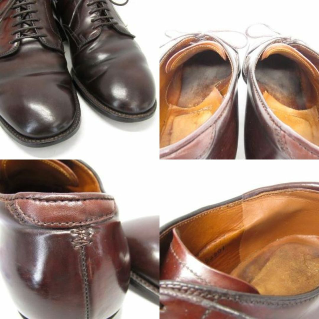 Alden(オールデン)のオールデン プレーントゥ 53501 シェルコードバン 35003170 メンズの靴/シューズ(ドレス/ビジネス)の商品写真