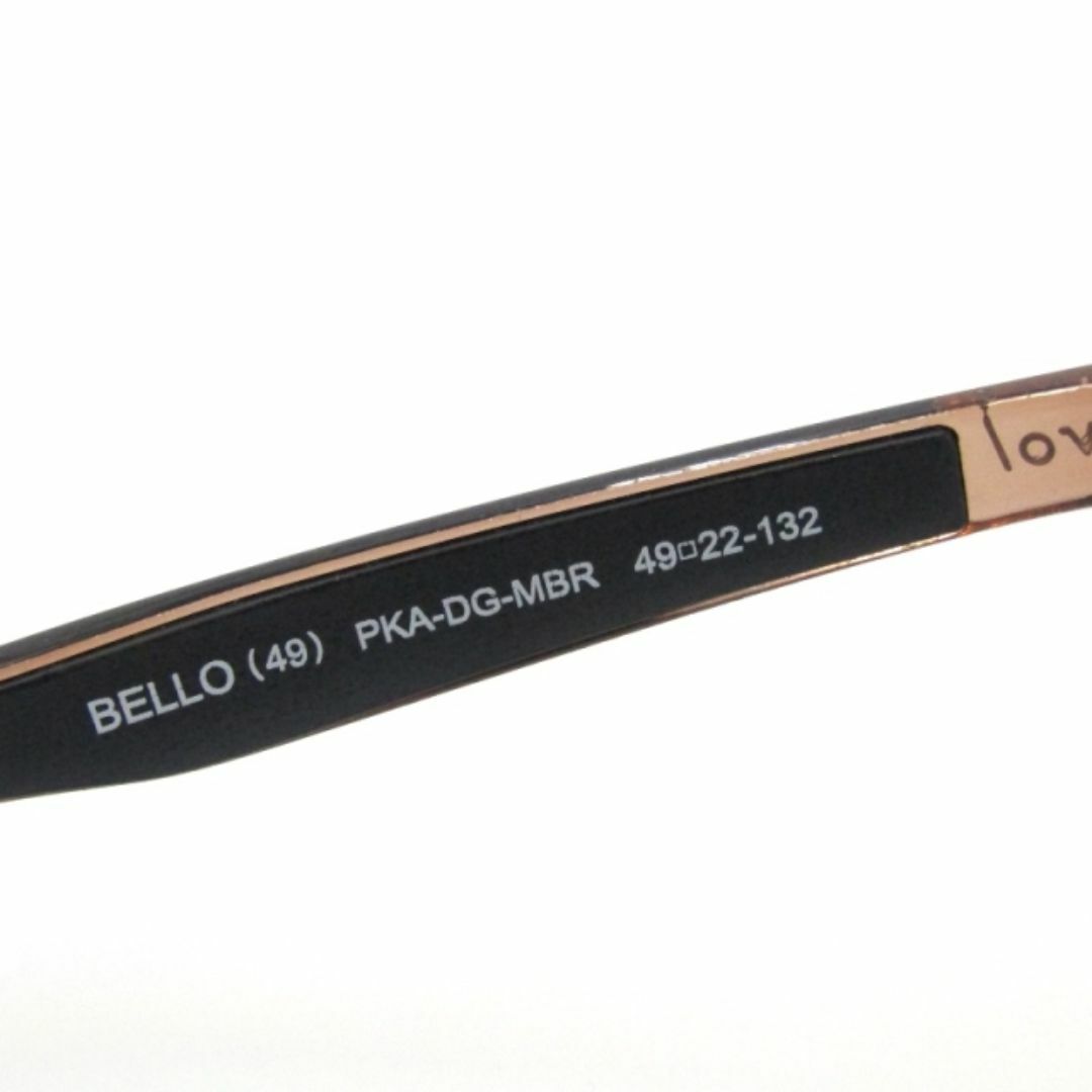 Eyevol(アイヴォル)のアイヴォル サングラス BELLO 49 PKA-DG-MBR 50017781 メンズのファッション小物(サングラス/メガネ)の商品写真