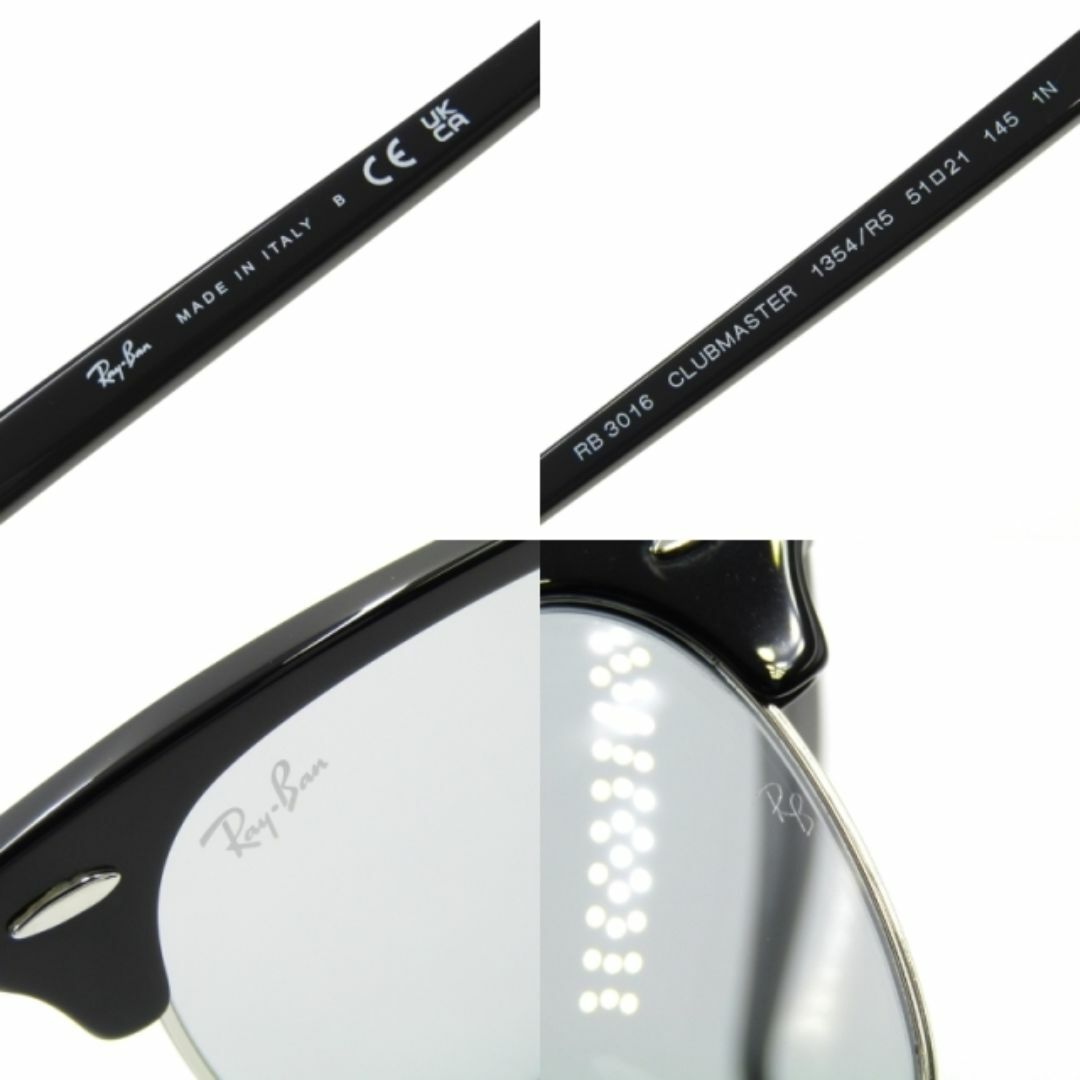 Ray-Ban(レイバン)のレイバン サングラス RB3016 CLUBMASTER 65005918 メンズのファッション小物(サングラス/メガネ)の商品写真