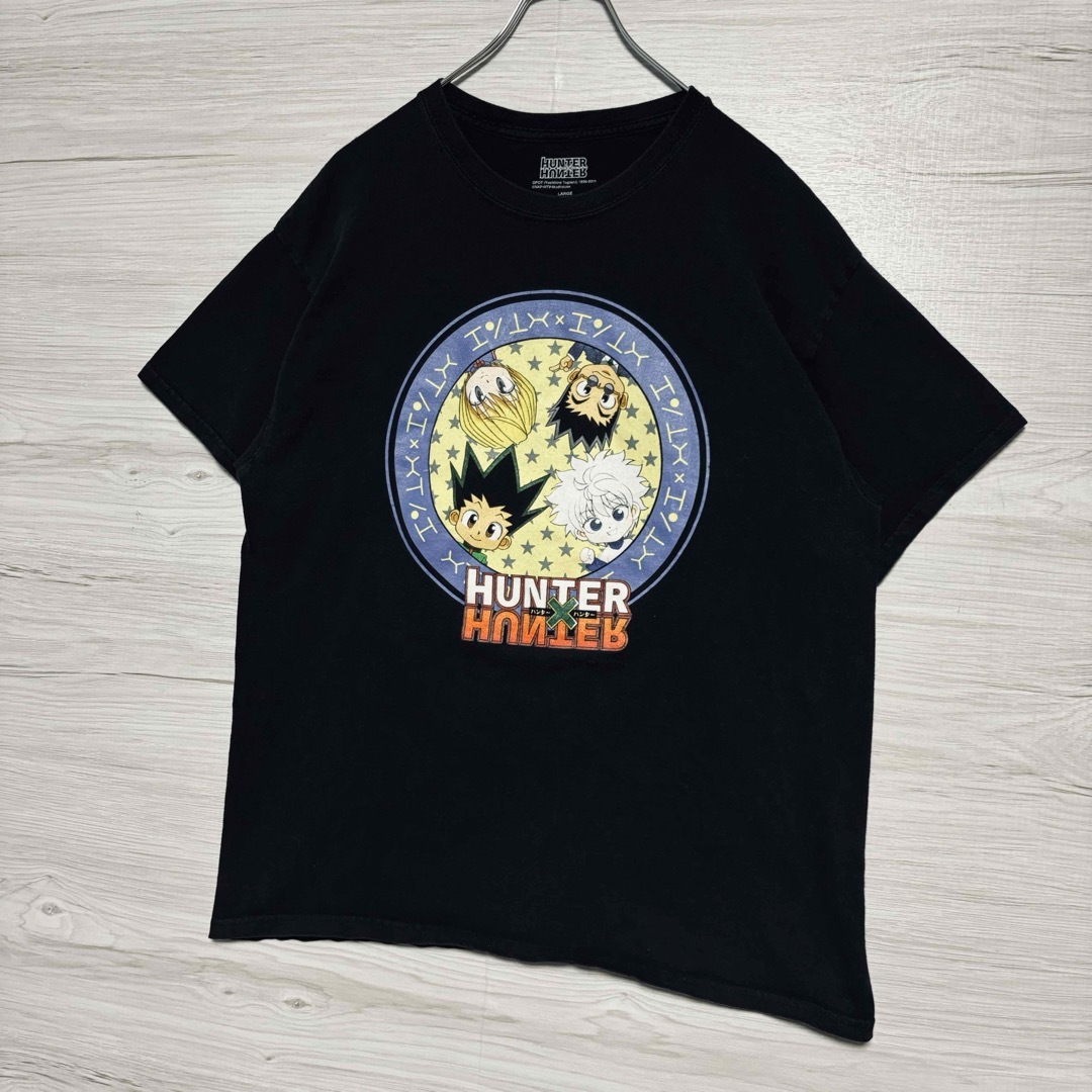 TV&MOVIE(ティービーアンドムービー)の【入手困難】HUNTER×HUNTER ハンターハンター　Tシャツ　Lサイズ メンズのトップス(Tシャツ/カットソー(半袖/袖なし))の商品写真