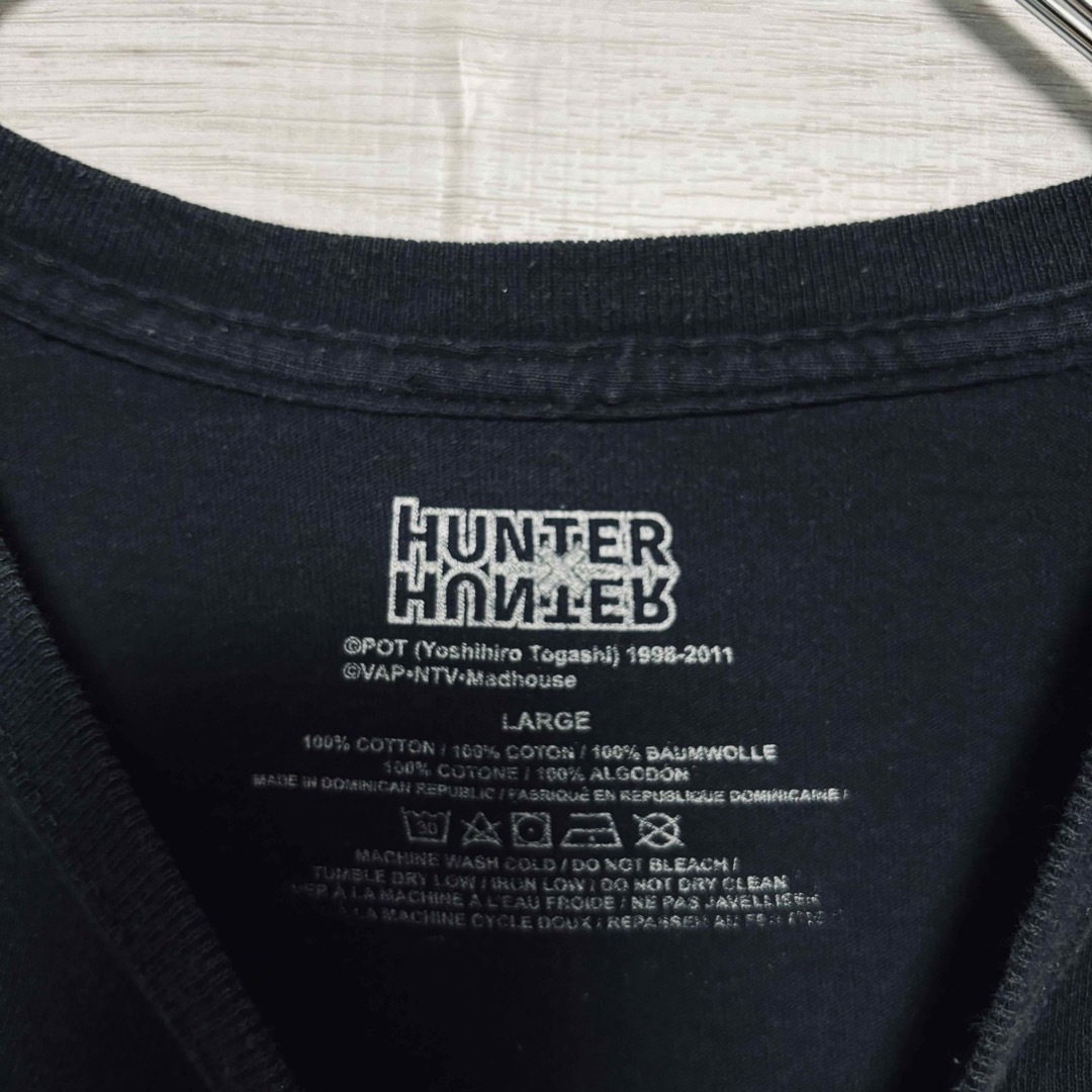 TV&MOVIE(ティービーアンドムービー)の【入手困難】HUNTER×HUNTER ハンターハンター　Tシャツ　Lサイズ メンズのトップス(Tシャツ/カットソー(半袖/袖なし))の商品写真