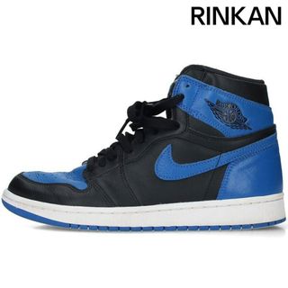 ナイキ(NIKE)のナイキ  2017  AIR JORDAN 1 RETRO HIGH OG ROYAL 555088-007 エアジョーダン1レトロハイオージーロイヤルスニーカー メンズ 27cm(スニーカー)