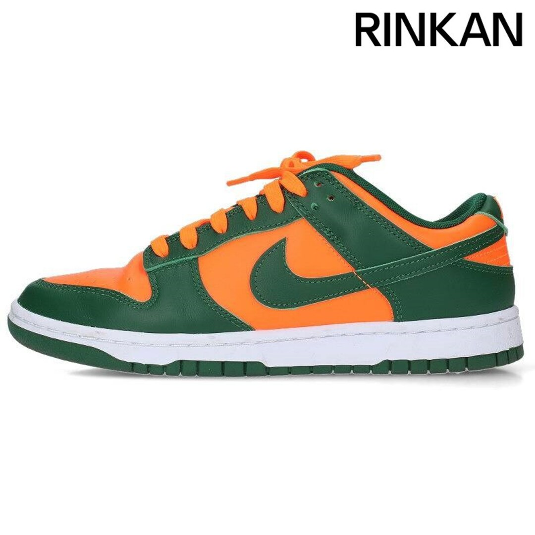NIKE(ナイキ)のナイキ  DUNK LOW RETRO Gorge Green and Total Orange DD1391-300 ダンクローレトロゴージグリーントータルオレンジスニーカー メンズ 27.5cm メンズの靴/シューズ(スニーカー)の商品写真