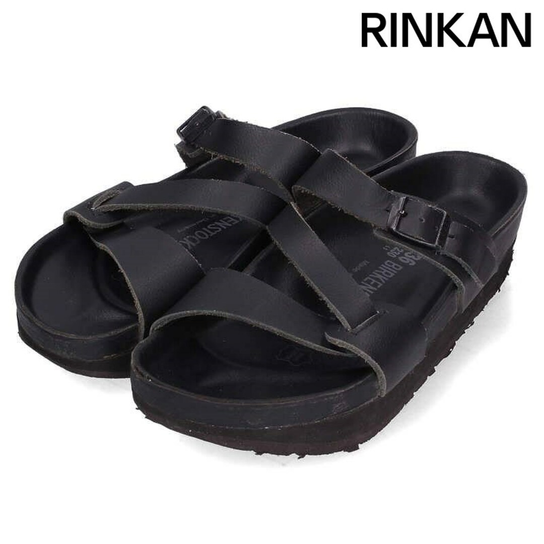 Y's(ワイズ)のワイズ ×ビルケンシュトック BIRKENSTOCK レザーストラサンダル レディース 23cm レディースの靴/シューズ(サンダル)の商品写真