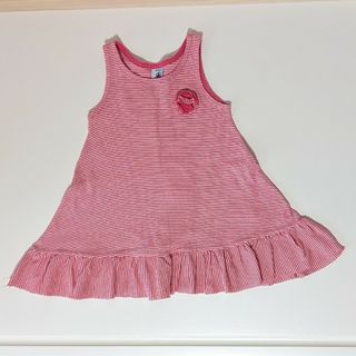 プチバトー(PETIT BATEAU)の【プチバトー】18m/81cm ワンピース　ミラレ(ワンピース)