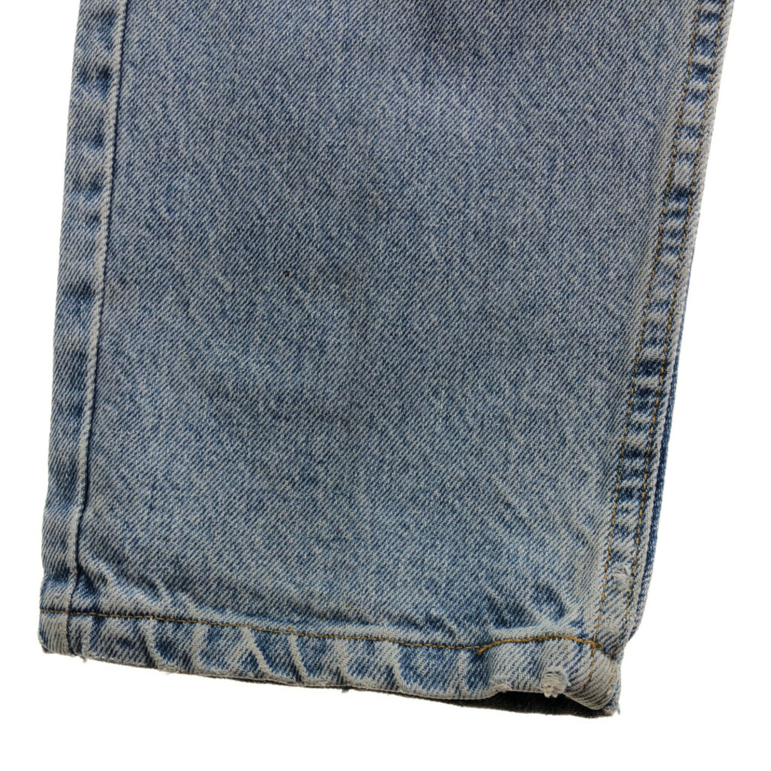 Levi's(リーバイス)の90年代 Levi's リーバイス 550 デニムパンツ オレンジタブ ライトブルー (メンズ W33 L34) 中古 古着 Q7003 メンズのパンツ(デニム/ジーンズ)の商品写真
