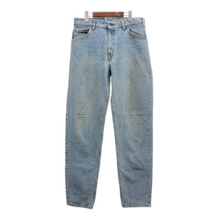 リーバイス(Levi's)の90年代 Levi's リーバイス 550 デニムパンツ オレンジタブ ライトブルー (メンズ W33 L34) 中古 古着 Q7003(デニム/ジーンズ)