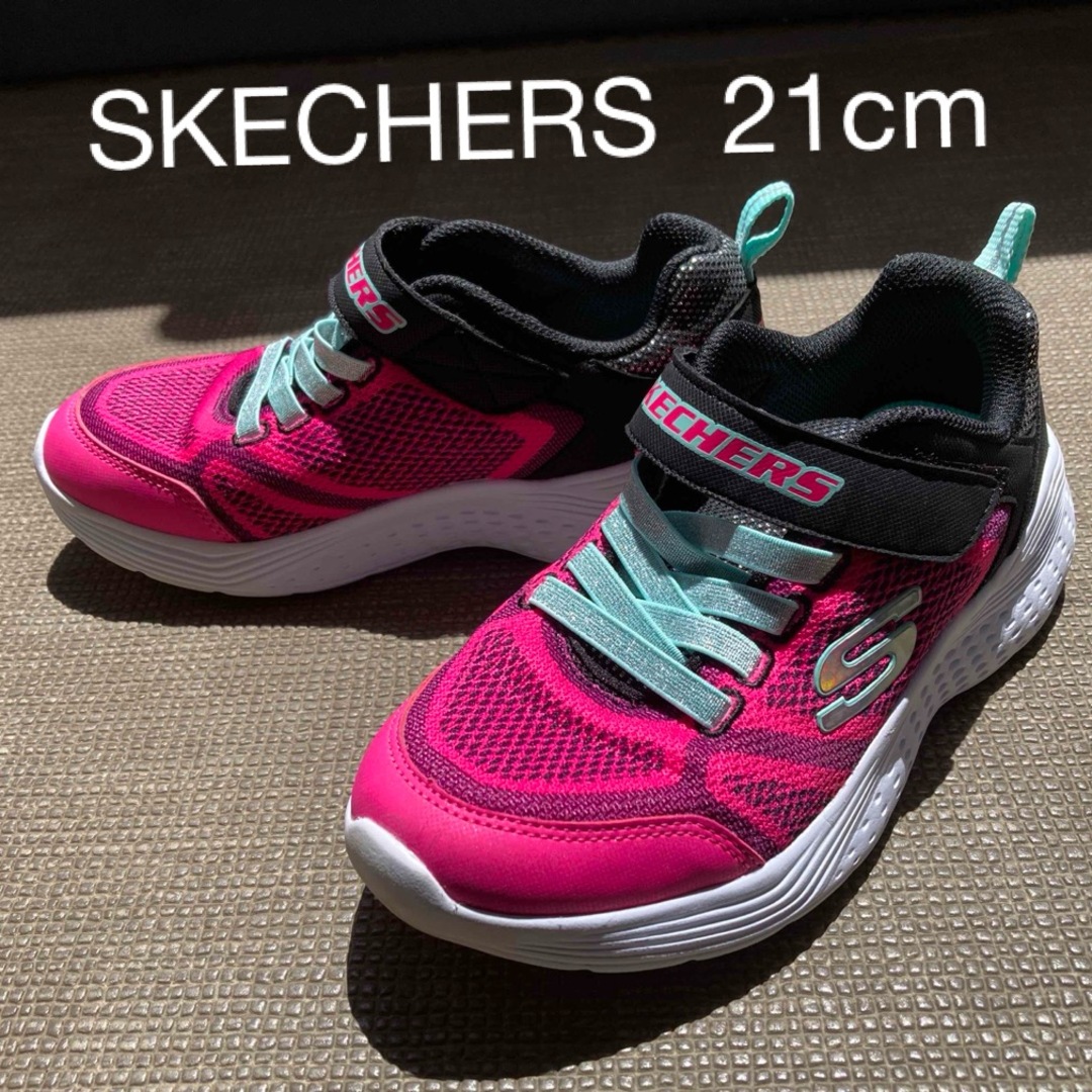 SKECHERS(スケッチャーズ)のキッズスニーカー　21cm キッズ/ベビー/マタニティのキッズ靴/シューズ(15cm~)(スニーカー)の商品写真