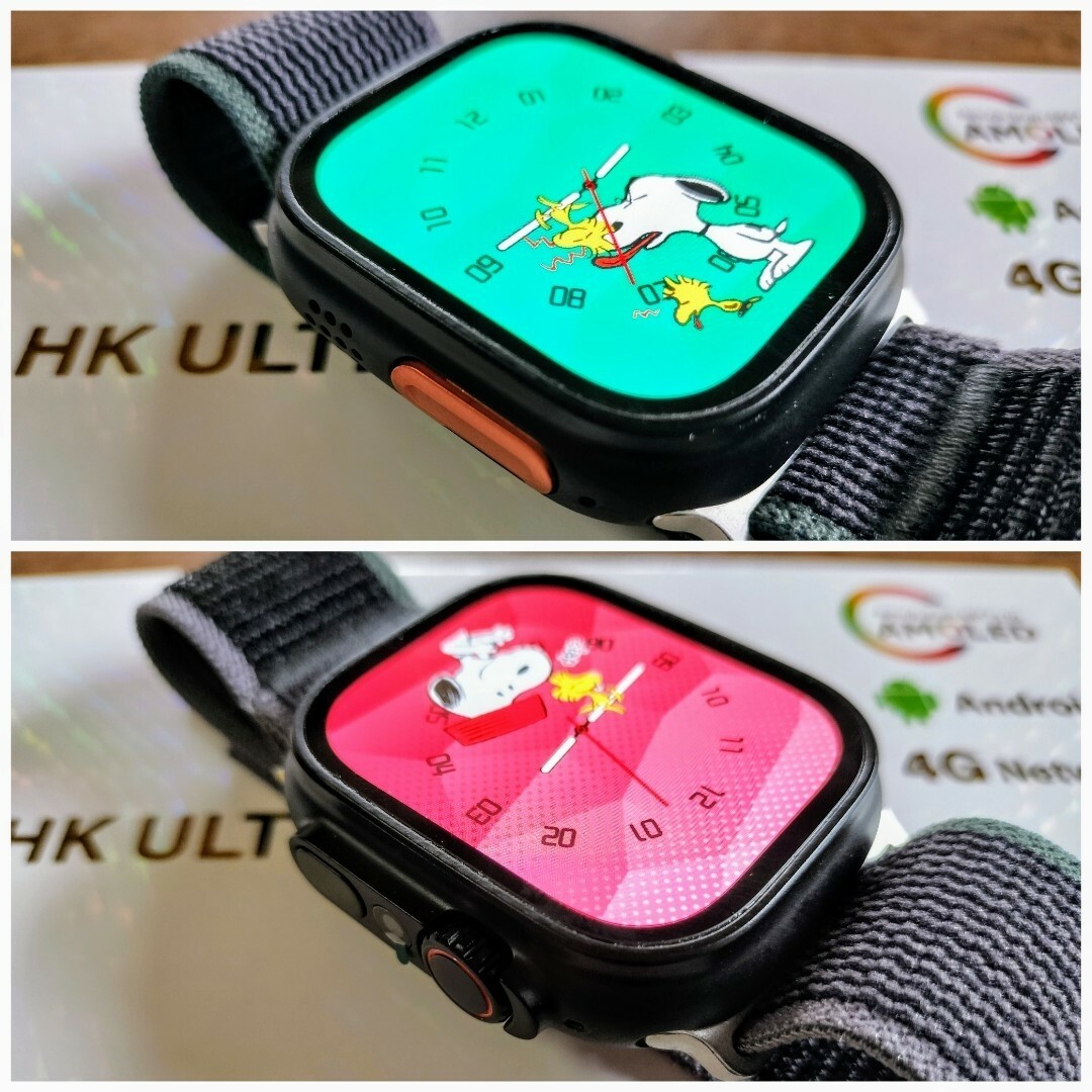 【新品】HK ULTRA ONE 3G ROM 32GB 4G スマートウォッチ メンズの時計(腕時計(デジタル))の商品写真