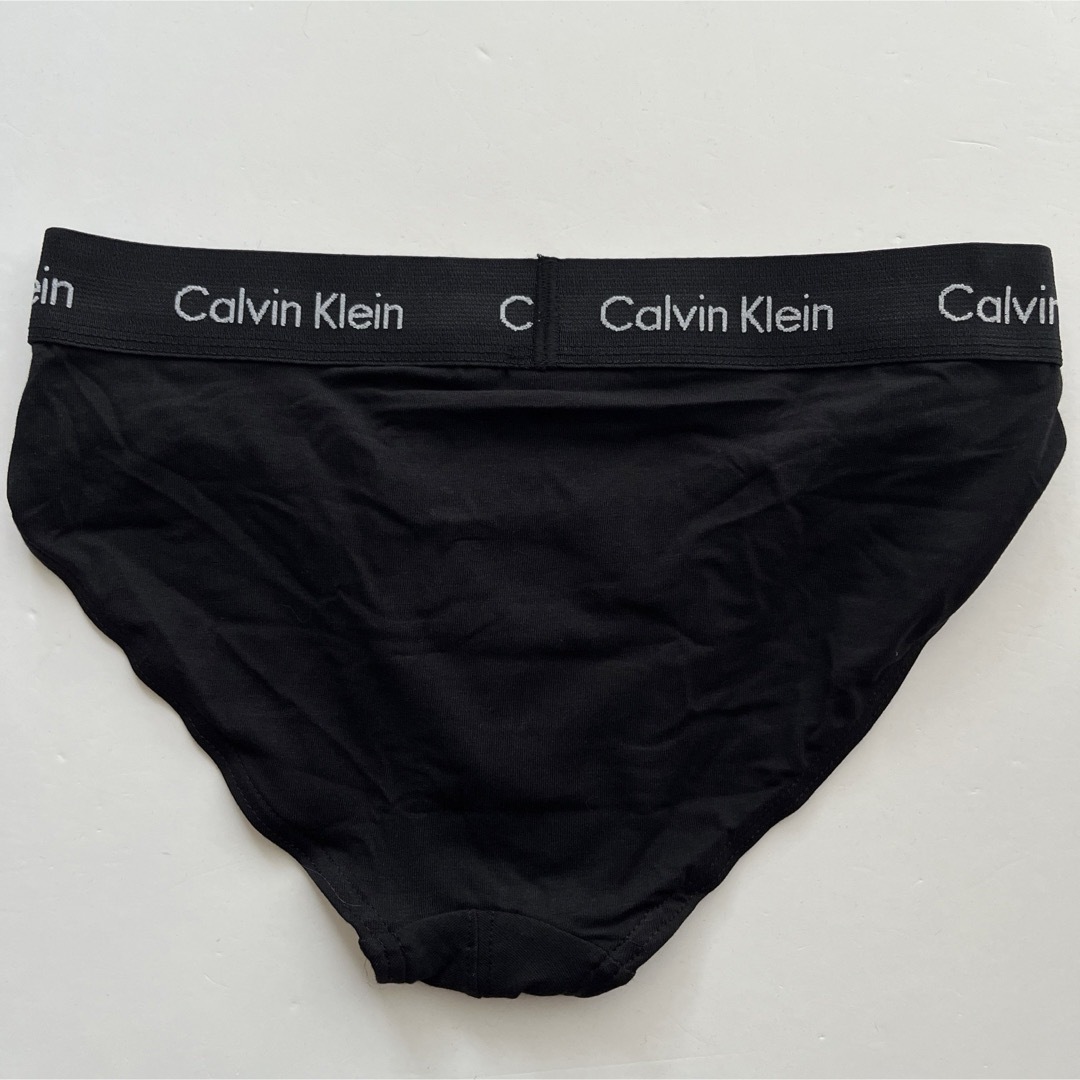 Calvin Klein(カルバンクライン)のカルバンクライン　メンズビキニ　M(S) 2枚組　ブラック　黒ブリーフ　男性下着 メンズのアンダーウェア(その他)の商品写真