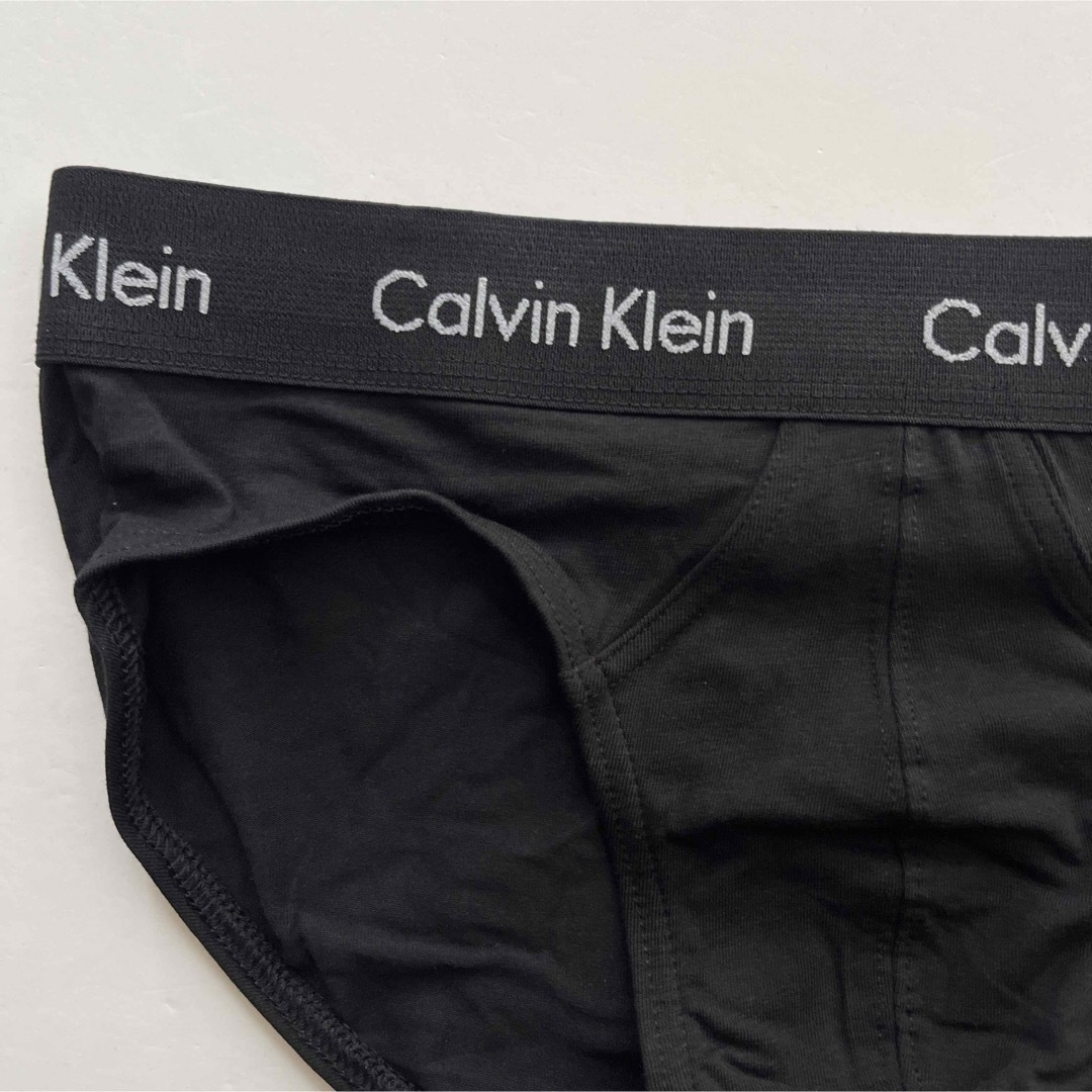 Calvin Klein(カルバンクライン)のカルバンクライン　メンズビキニ　M(S) 2枚組　ブラック　黒ブリーフ　男性下着 メンズのアンダーウェア(その他)の商品写真