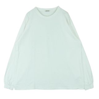 AURALEE - AURALEE オーラリー 20SS A00SP01GT LUSTER PLAITING L/S TEE ロングスリーブ 長袖 Tシャツ ロンT ホワイト系 5【中古】