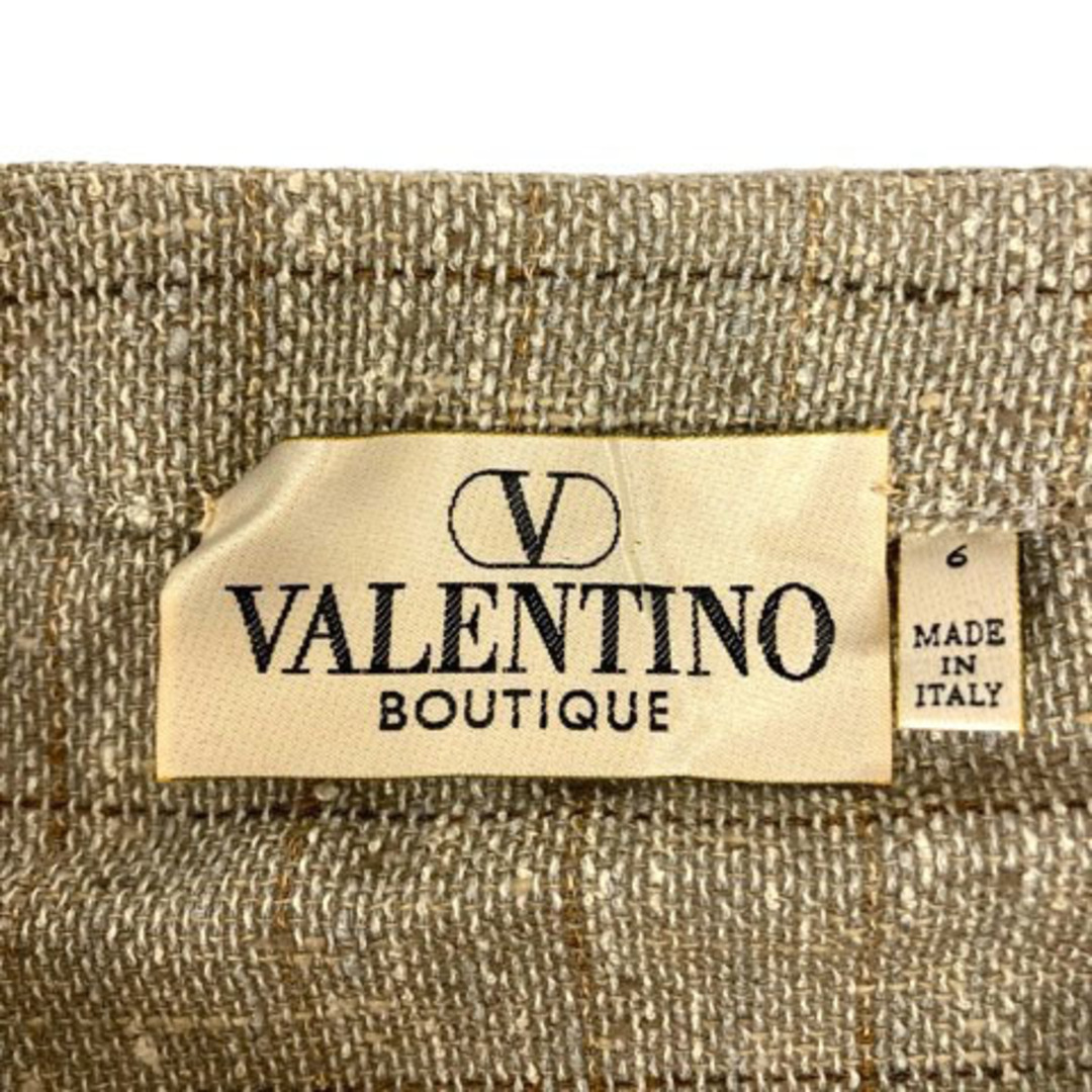 VALENTINO(ヴァレンティノ)のヴァレンティノ スカート タイト ウール混 シルク混 ロング丈 6 ベージュ レディースのスカート(その他)の商品写真