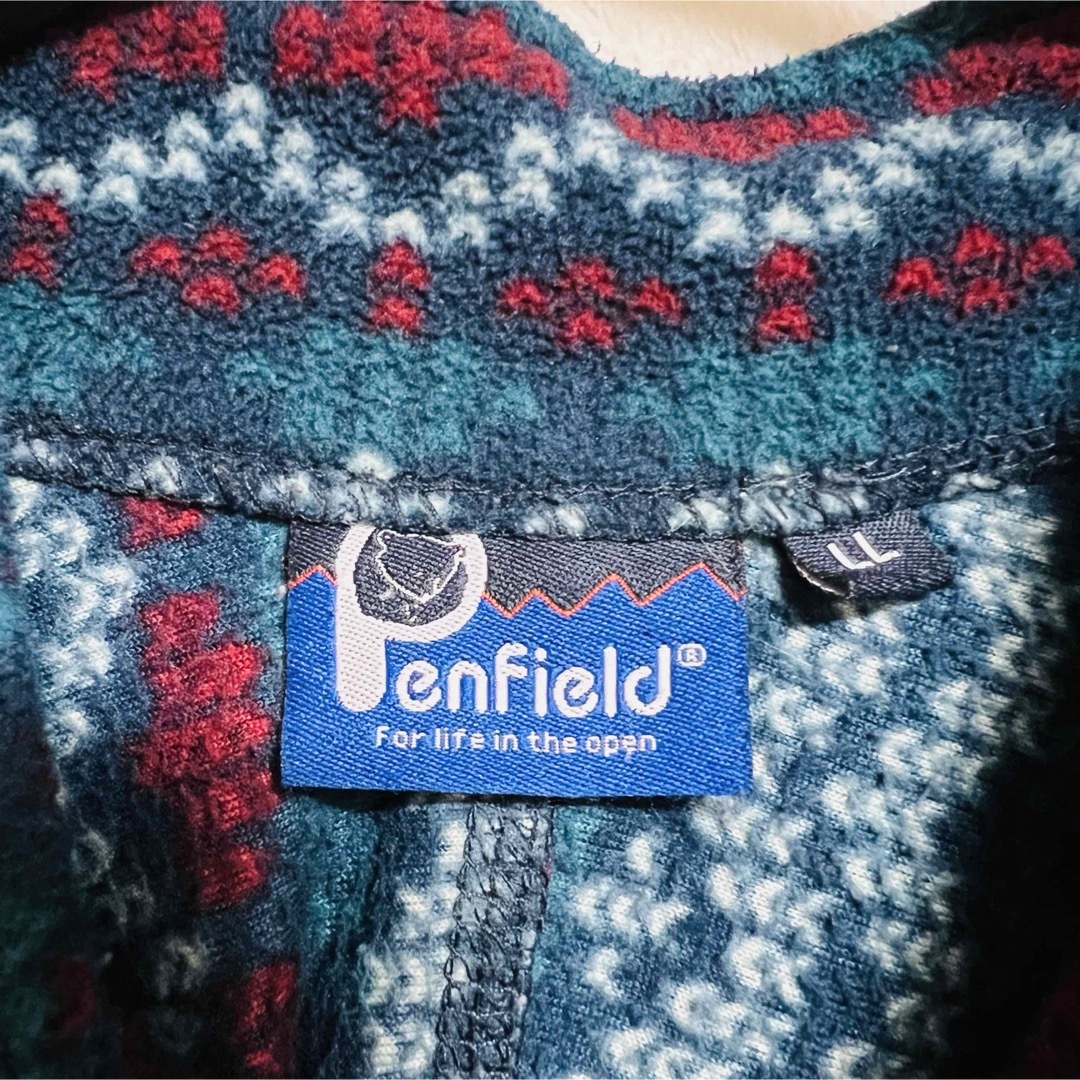 PEN FIELD(ペンフィールド)の【美品】Penfield ペンフィールド フリースジップ 総柄 メンズのジャケット/アウター(ブルゾン)の商品写真