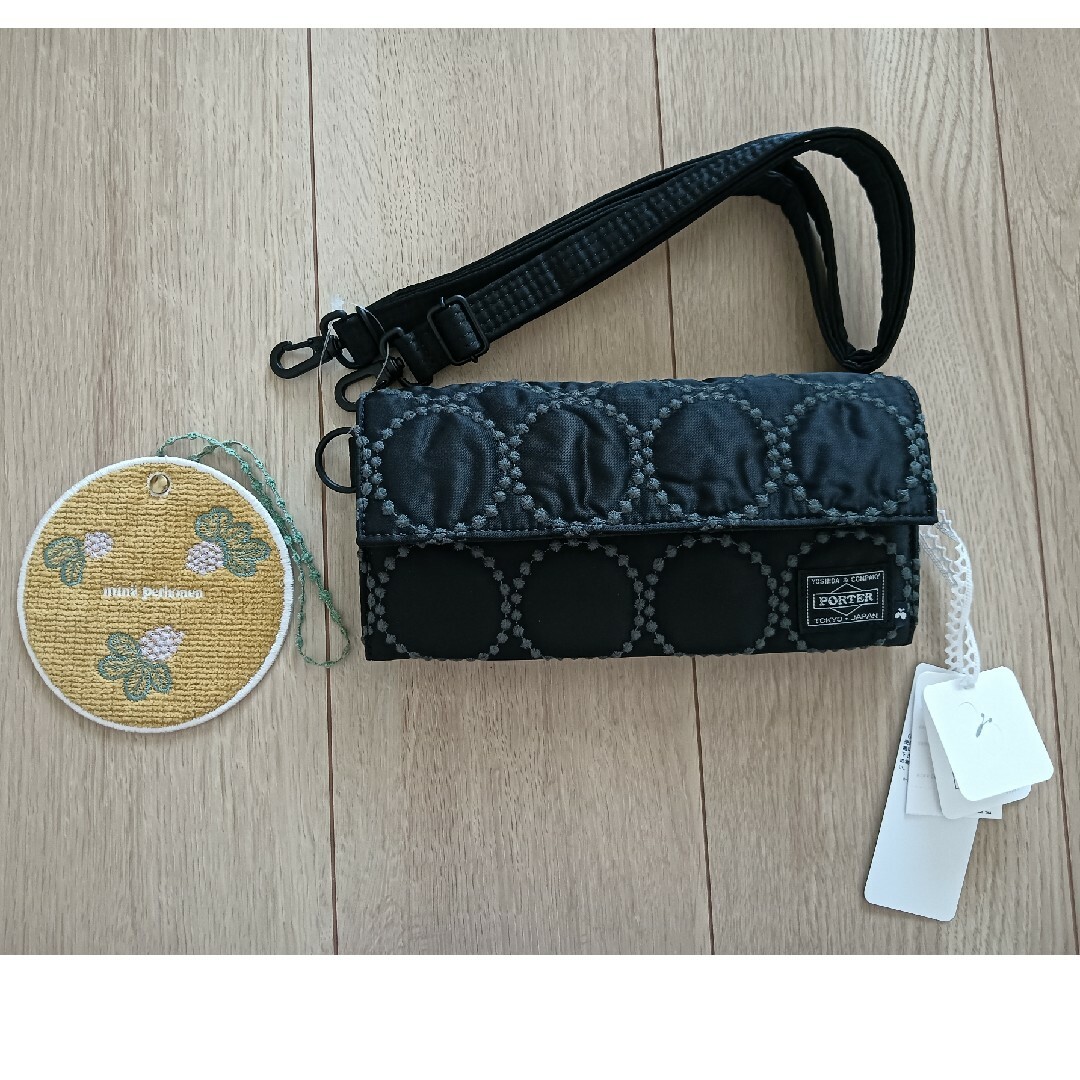 mina perhonen(ミナペルホネン)のミナペルホネン　tambourine LONG WALLET ＜PORTER＞ レディースのバッグ(クラッチバッグ)の商品写真