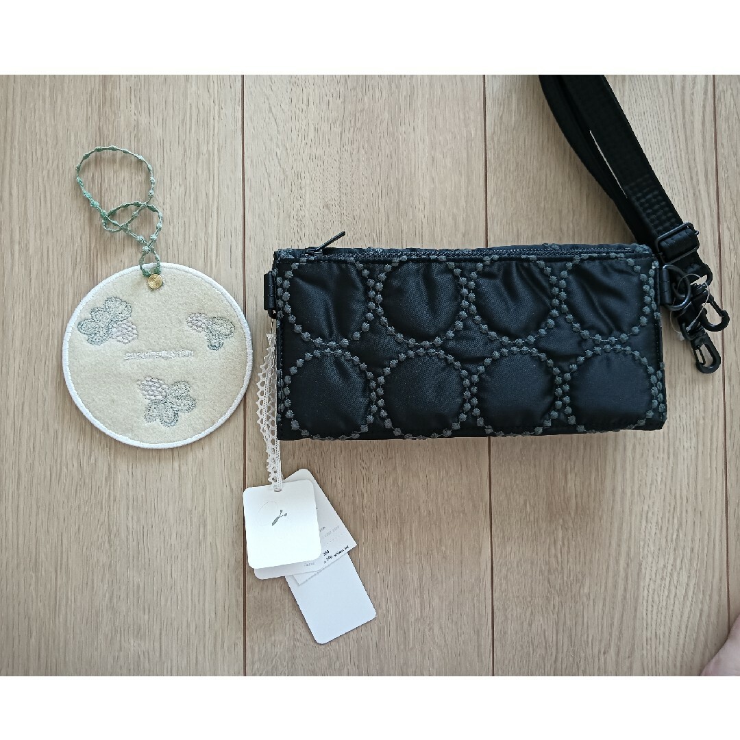 mina perhonen(ミナペルホネン)のミナペルホネン　tambourine LONG WALLET ＜PORTER＞ レディースのバッグ(クラッチバッグ)の商品写真