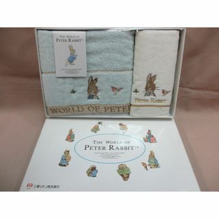 ピーターラビット(PETER RABBIT（TM）)のピーターラビット　ウォッシュタオル　タオルハンカチ(タオル/バス用品)