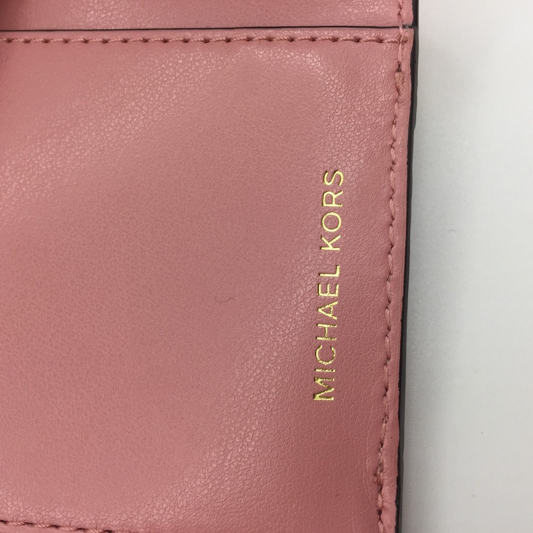 Michael Kors(マイケルコース)の◎◎MICHAEL KORS マイケルコース 財布 三つ折り CARMEN トライフォールド ミディアム ウォレット   34S1GNME6L ピンク ハンドメイドのファッション小物(財布)の商品写真