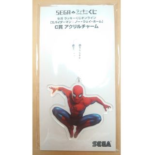 マーベル(MARVEL)のセガ　ラッキーくじオンラインスパイダーマンC賞-4 アクリルチャーム(キャラクターグッズ)