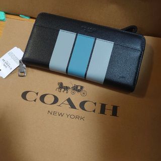 コーチ(COACH)のCOACH　新品　未使用　長財布　メンズ(長財布)