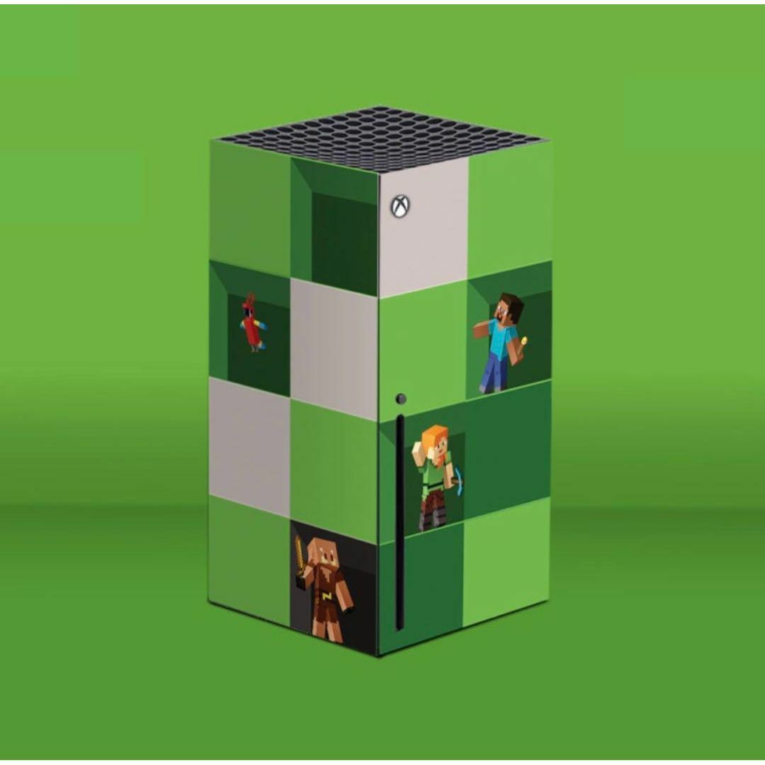 Microsoft(マイクロソフト)の【新品未開封】Xbox Series X ノベルティ マインクラフトスキンシール エンタメ/ホビーのゲームソフト/ゲーム機本体(その他)の商品写真