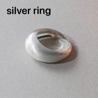 シルバーリング ユニセックス 指輪 調節可能 シルバー フリーサイズ 人気(リング(指輪))