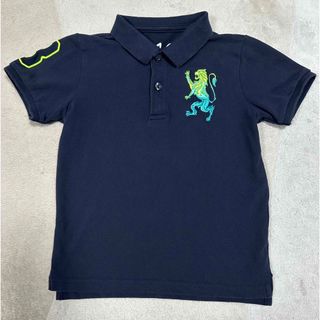 ジョルダーノ(GIORDANO)の【ジョルダーノ】ジュニア ポロシャツ　ネイビー　キッズ　子供用　110cm(Tシャツ/カットソー)