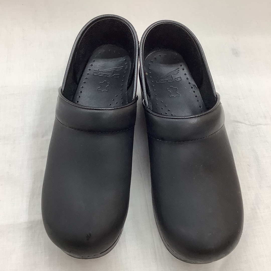 ♪♪dansco ダンスコ サボ スリッポン サンダル SIZE 38（24～24.5cm） ブラック レディースの靴/シューズ(サンダル)の商品写真