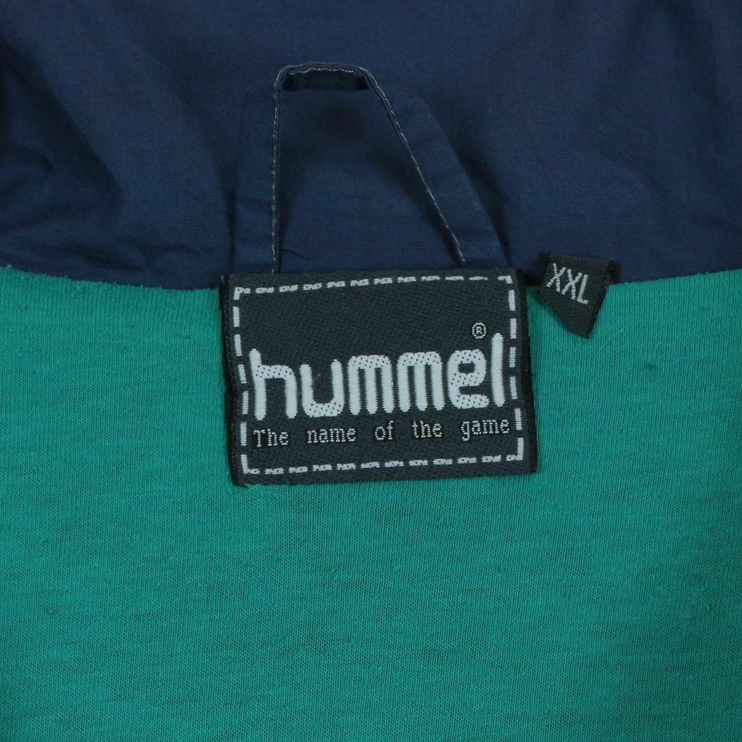 hummel(ヒュンメル)の【希少】ヒュンメル 90s トラックジャケット ナイロン 刺繍ロゴ 入手困難 メンズのジャケット/アウター(ナイロンジャケット)の商品写真