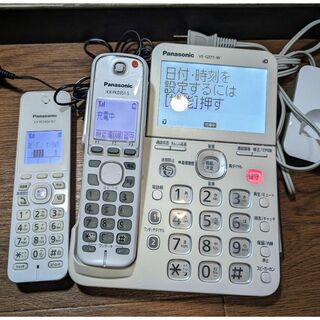 パナソニック(Panasonic)のパナソニック 電話機 VE-GZ71 子機付き コードレス(その他)