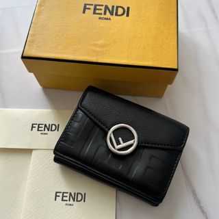 FENDI - 411 美品 FENDI フェンディ 3つ折り財布