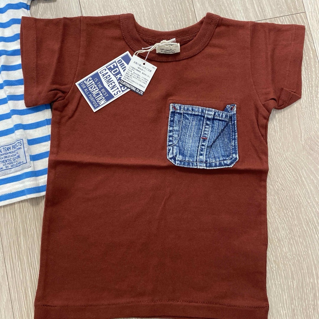 OCEAN&GROUND(オーシャンアンドグラウンド)の新品　キッズ　ジュニア　まとめ売り　綿100% Tシャツ　男の子 キッズ/ベビー/マタニティのキッズ服男の子用(90cm~)(Tシャツ/カットソー)の商品写真