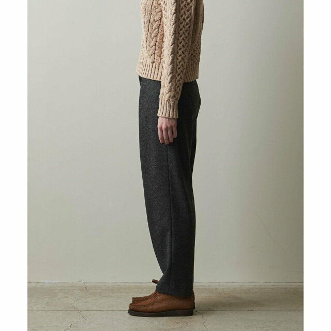 steven alan(スティーブンアラン)の【BLACK】<Steven Alan>TWEED TUCK TROUSERS/パンツ レディースのパンツ(その他)の商品写真