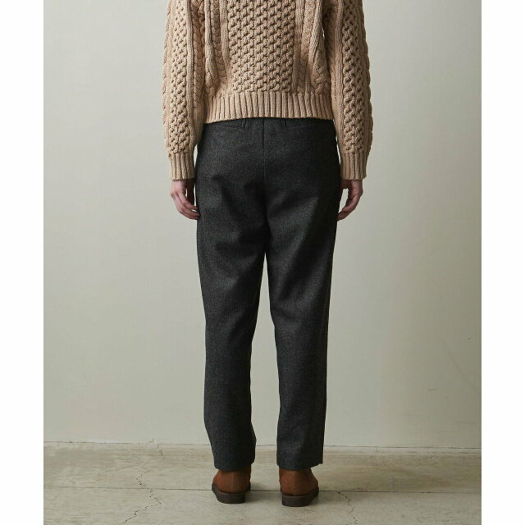 steven alan(スティーブンアラン)の【BLACK】<Steven Alan>TWEED TUCK TROUSERS/パンツ レディースのパンツ(その他)の商品写真