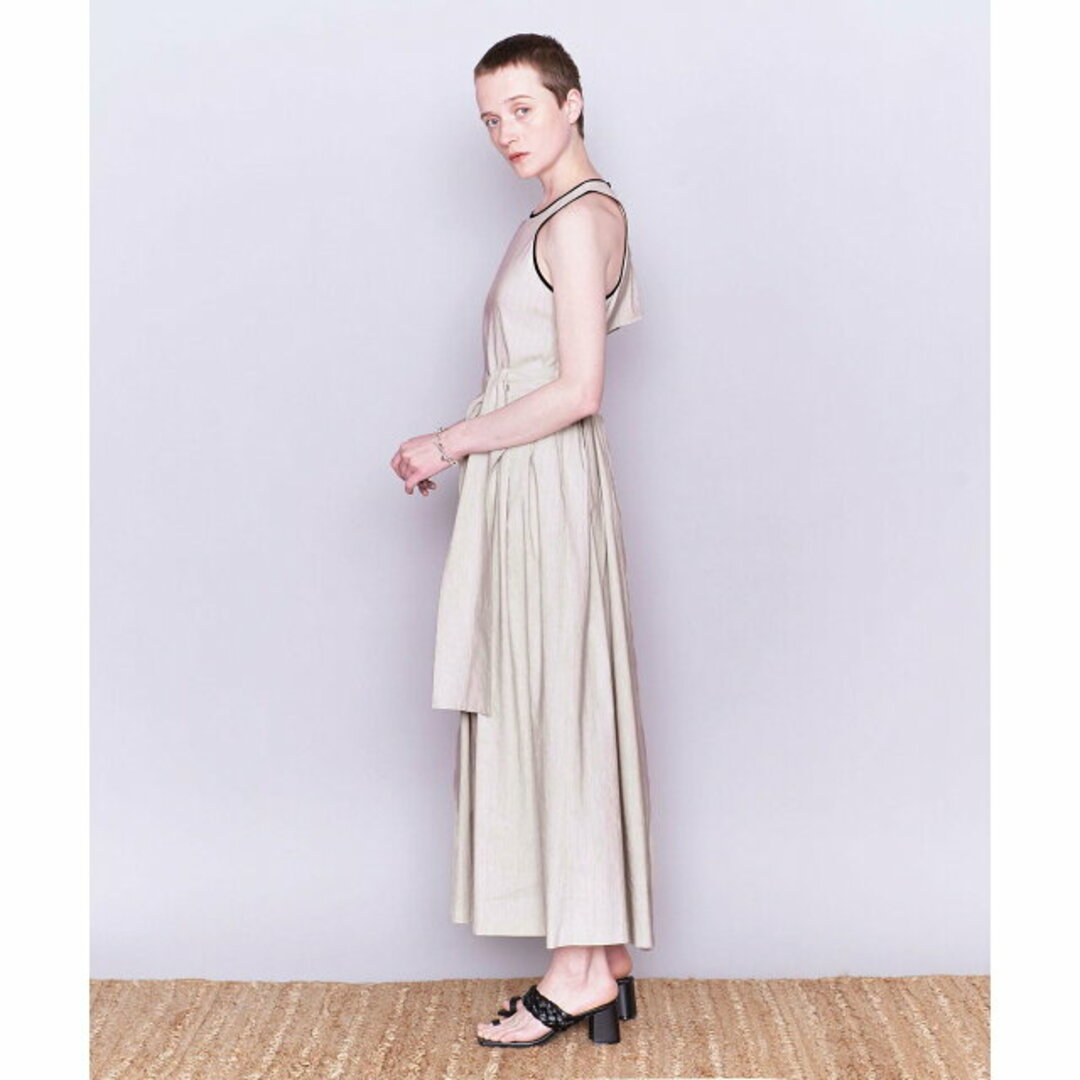 AEWEN MATOPH(イウエンマトフ)の【BEIGE】<AEWEN MATOPH>ストライプ B/RBN ワンピース レディースのワンピース(ロングワンピース/マキシワンピース)の商品写真