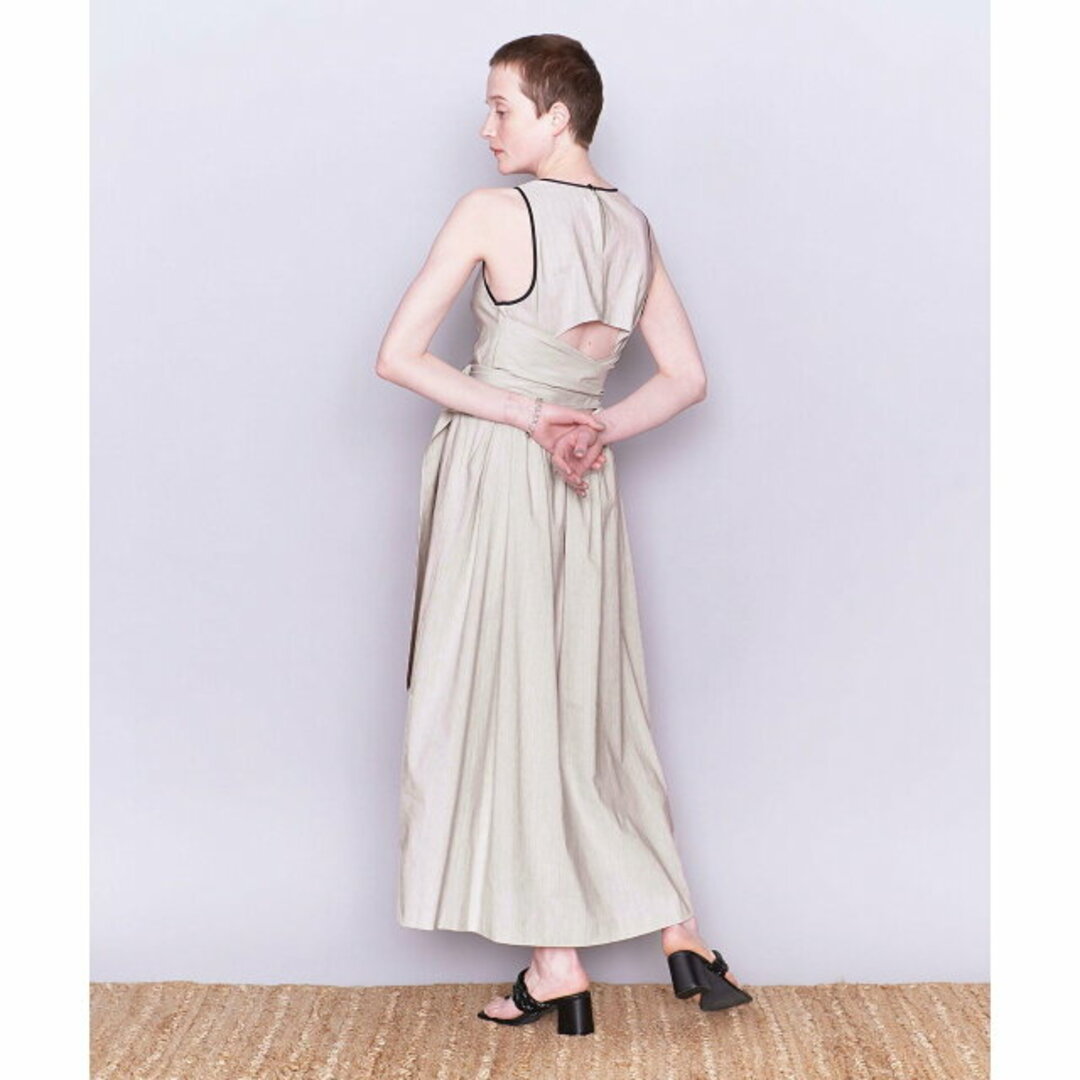 AEWEN MATOPH(イウエンマトフ)の【BEIGE】<AEWEN MATOPH>ストライプ B/RBN ワンピース レディースのワンピース(ロングワンピース/マキシワンピース)の商品写真