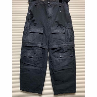 バレンシアガ(Balenciaga)の新品《 Balenciaga 》Large Cargo Pants 48(ワークパンツ/カーゴパンツ)