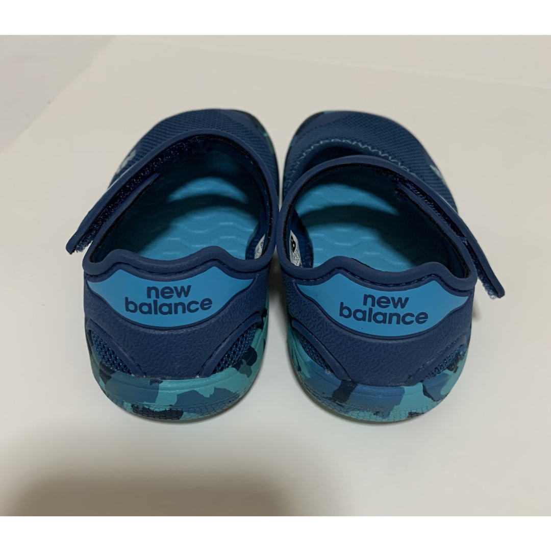 New Balance(ニューバランス)のニューバランス　キッズ　サンダル　ブルー　13.5cm キッズ/ベビー/マタニティのベビー靴/シューズ(~14cm)(サンダル)の商品写真