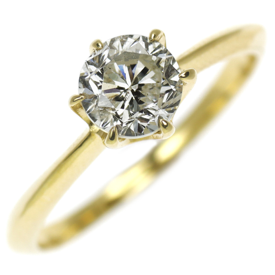 新品 K18YG ダイヤモンド リング 1.009ct J I1 Fair  レディースのアクセサリー(リング(指輪))の商品写真