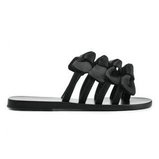 ANCIENT GREEK SANDALS ブラック サンダル(サンダル)