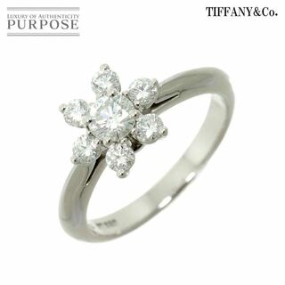 ティファニー(Tiffany & Co.)のティファニー TIFFANY&CO. バターカップ 5号 リング ダイヤ Pt プラチナ 指輪 VLP 90229800(リング(指輪))