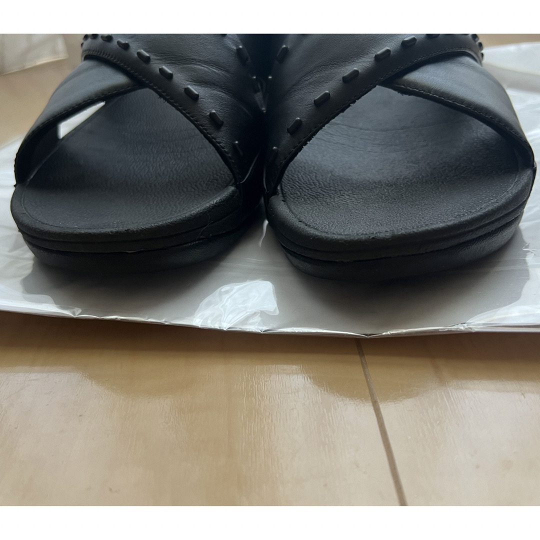 fitflop(フィットフロップ)のフィットフロップ 黒 サンダル レディースの靴/シューズ(サンダル)の商品写真