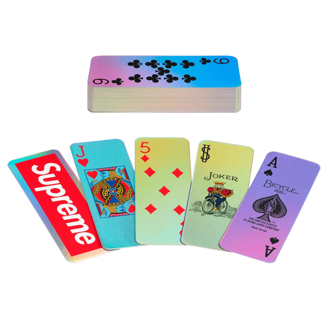 Supreme(シュプリーム)のSupreme/Bicycle Holographic Slice Cards エンタメ/ホビーのテーブルゲーム/ホビー(トランプ/UNO)の商品写真