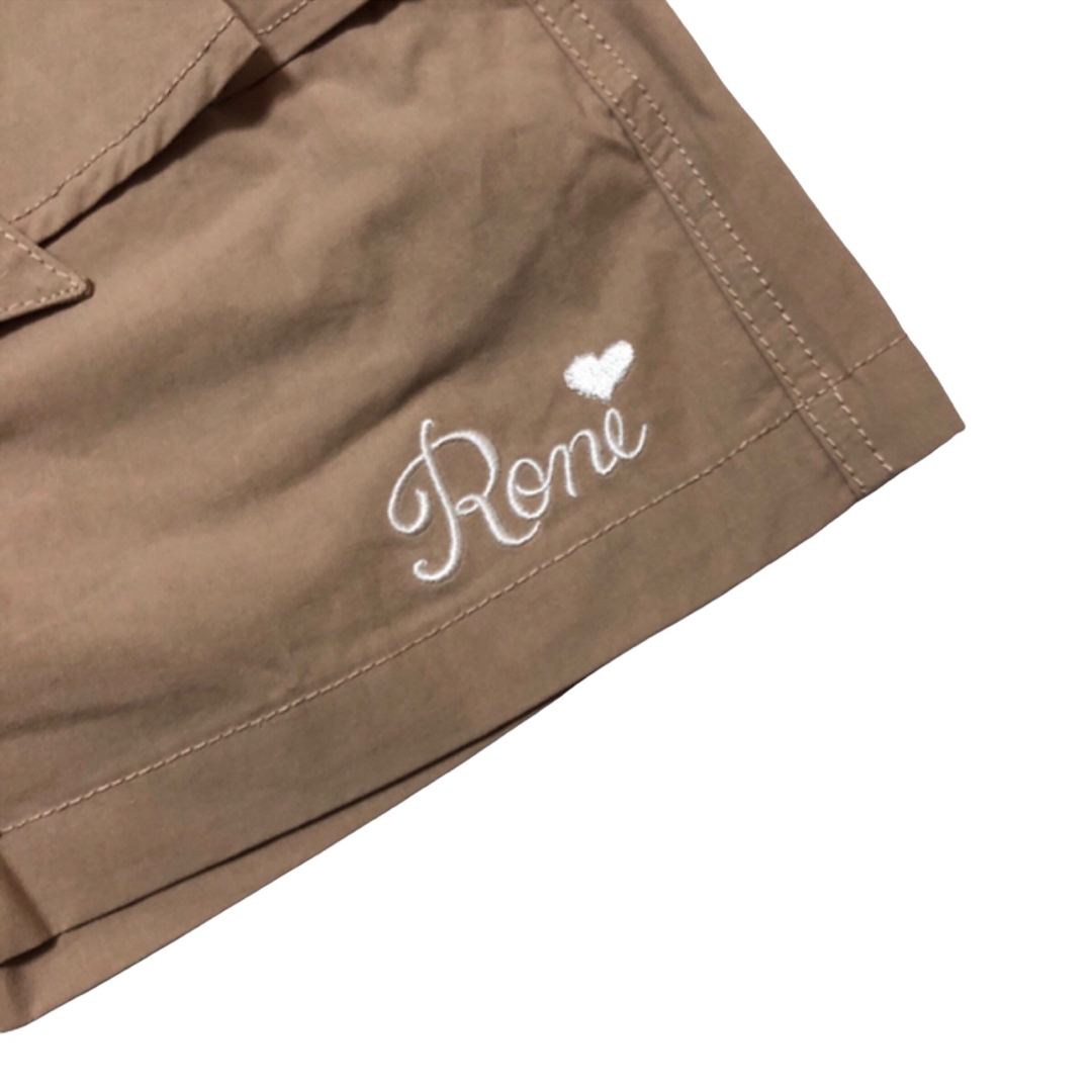 RONI(ロニィ)のAK89 RONI 共地ベルト付き半パンツ キッズ/ベビー/マタニティのキッズ服女の子用(90cm~)(パンツ/スパッツ)の商品写真